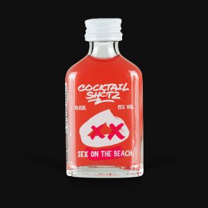 Sex on the Beach Shot im Glas von Cocktailshotz